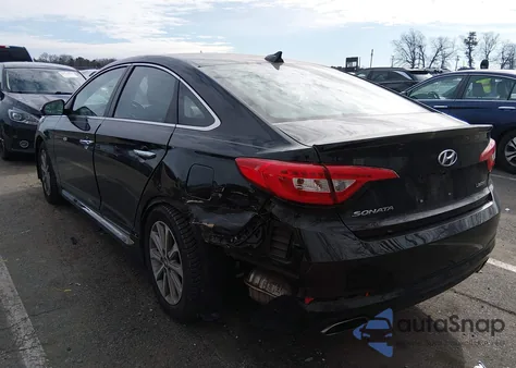 2016 Hyundai Sonata Limited from USA, damaged, VIN 5NPE34AF6GH435402